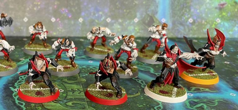 Vampires Blood Bowl Team by Stront