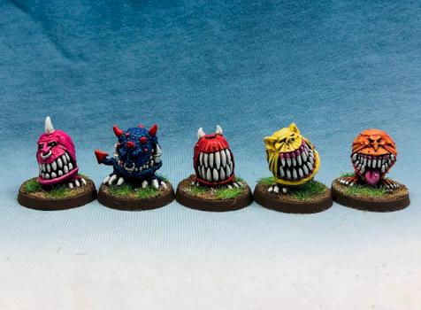 Orcs Gnarly Cave Squigs by wargame