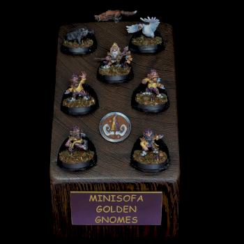 Gnome blood bowl team by Diddy_Miniatures
