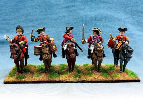Seven Years War painted British by wargame