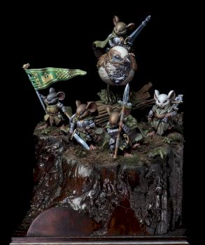 Mice Knights by Diddy_Miniatures
