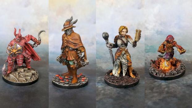 Gloomhaven Jaws of the Lion Characters by Mortighaar Minis