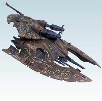 Eldar Gravtank Nightspinner by Raxhammer