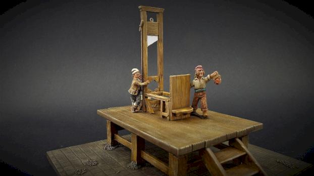 28mm Eureka Miniatures - Guillotine Starter Wip. by avalonindustries2040