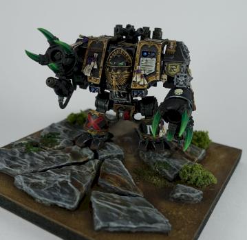 Blood Angels Venerable Death Company Dreadnaught by BlueDorian