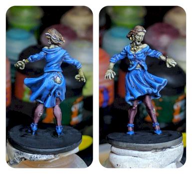 Zombicide - female zombie by Serena89
