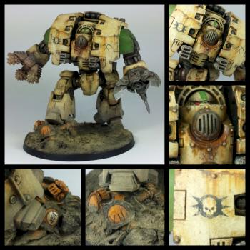 Death Guard Leviathan Dreadnought by Correctomundo
