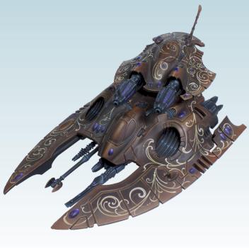 Eldar Gravtank Nightspinner by Raxhammer