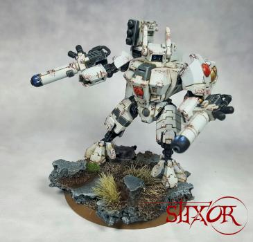 Tau Crisis Battlesuit by stix0r