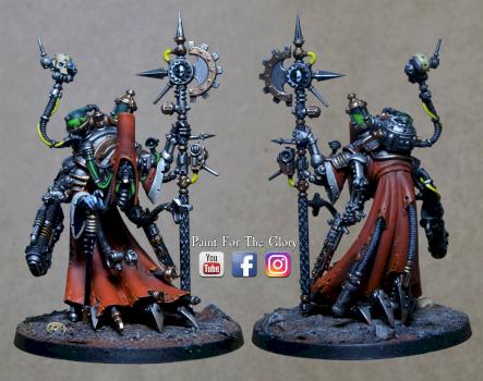 Adeptus Mechanicus Tech-Priest Dominus by PaintForTheGlory