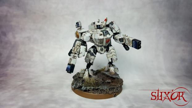 Tau Crisis Battlesuit by stix0r