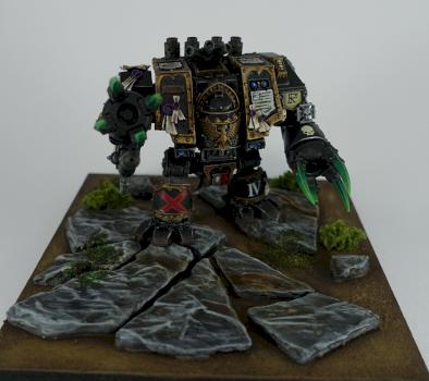Blood Angels Venerable Death Company Dreadnaught by BlueDorian