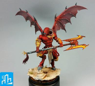 Khorne Demon Prince - Bloodthirster #2 by Phyrex-SiB