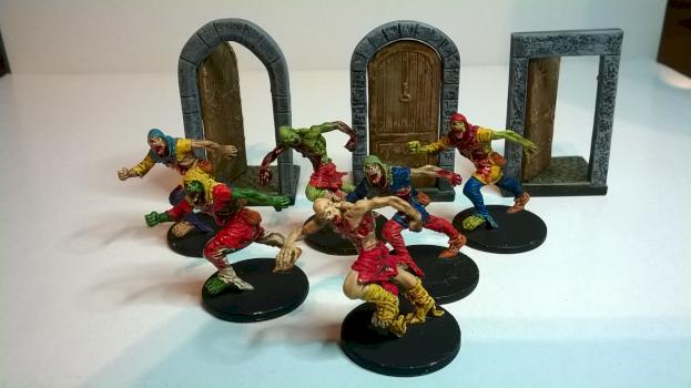 Zombicide Black Plague: runners by gothmog1963