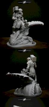 Grogoth -The 5th Owner of the 'Stone Hammer' by galapa.jj