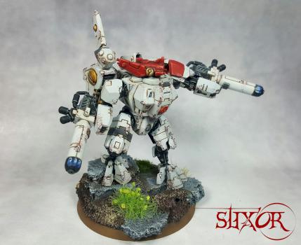 Tau Crisis Battlesuit by stix0r