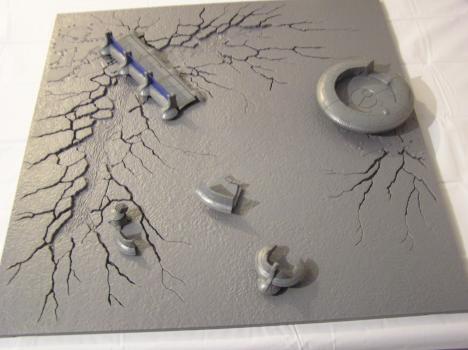 Tau Red Desert Planet Diorama by Warhammer Workshop