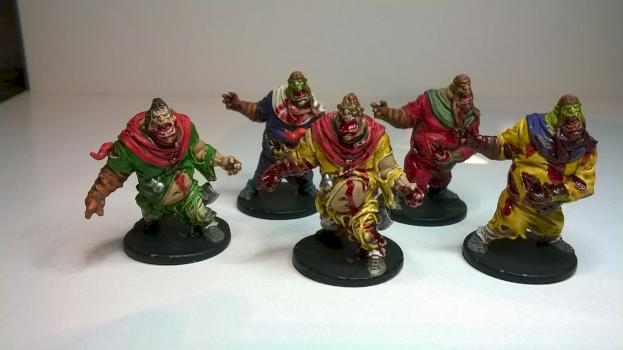 Zombicide Black Plague: fatties by gothmog1963