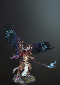 Daemon Primarch of Tzeentch Magnus the Red by Cotta88