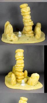 Desert Rocktowers 1 by FGModelStudio