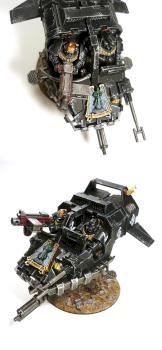 Ravenwing Landspeeder by Manflis