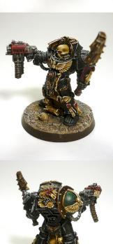 Dark Angels Terminator Chaplain by Manflis