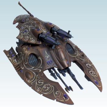 Eldar Gravtank Nightspinner by Raxhammer