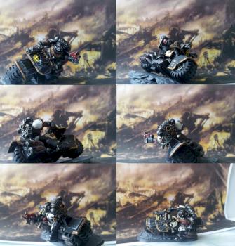 Black Templars biker by KuBi4K