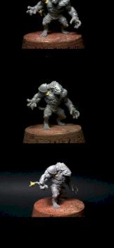 Rat ogre - Willy miniatures by poisonauta