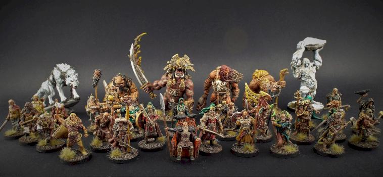 Blood Rage Costed Commission for the CMON Board game. by avalonindustries2040