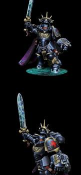 Black Templars Captain by Zik