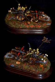 Goblin Wolf Chariot by Zhellutak