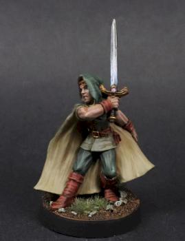 Rebel Miniatures PAINTED Gorm the Ranger 28mm Dark Hold (METAL MINIATURE) by mikecarrero