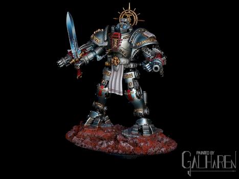 Grey Knights Grandmaster Nemesis Dreadknight by Galharen
