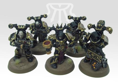 Chaos Space Marines by Haemogoblin