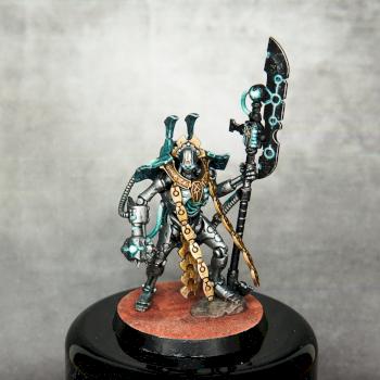 Necron Overlord by AndreaTerzani