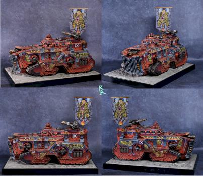 Mastodon Heavy Assault Transport-blood angel by breezezhu90