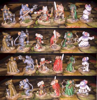 Figures from Mice and Mystics game by rbelikov