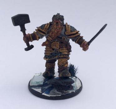 dwarf in mirror cave by Isaiah