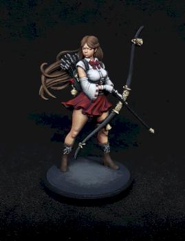 Death High Miko by Erq