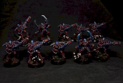 Craftworld Eldar Warp Spiders by Shadenuat