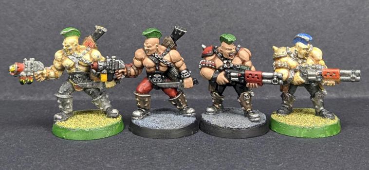 Vintage Necromunda Goliath's by MrH