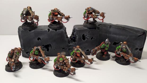 A squad of Burna Boyz by goorigon