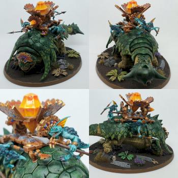 Seraphon Bastiladon by Fenriz666