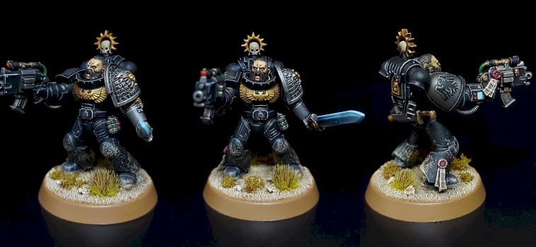 Deathwatch Converted Tactical Squad Captain by Monorati