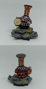 Chaos Dwarf Musician by UnStoPPabLe