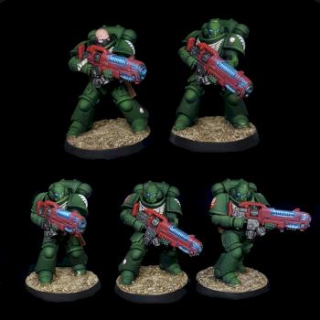 Dark Angel Hellblasters by Erq