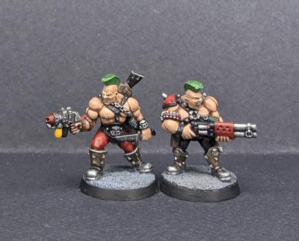 Vintage Necromunda Goliath's by MrH