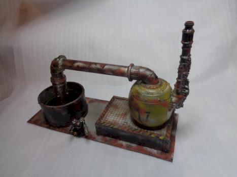 sector mechanicus dome storage facility by thecat
