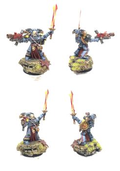 Hans von Habsburg - Space Marine Captian by Bartolomeus777